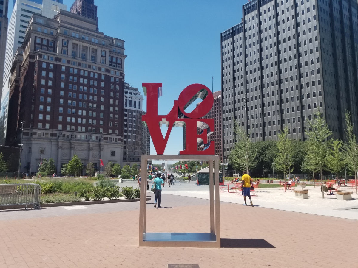 LOVE Statue by Robert Indiana