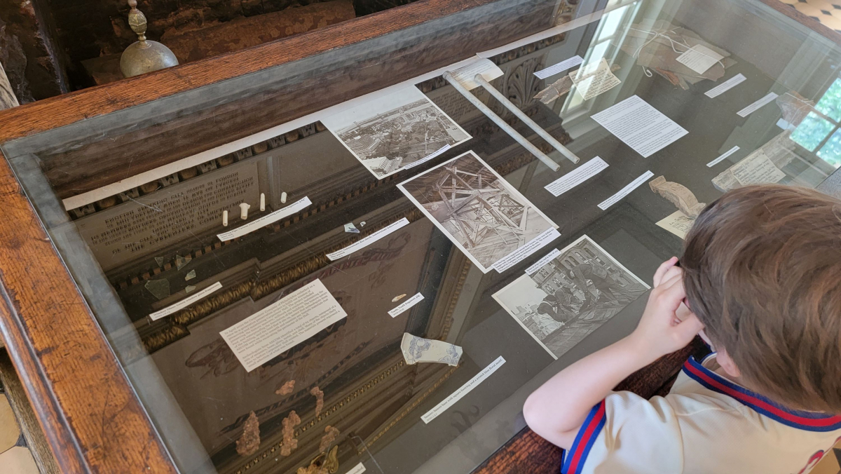 Historic Artifacts Discovered during the Renovation of Carpenters' Hall